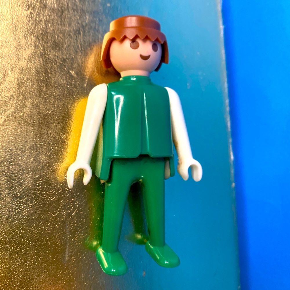 PLAYMOBIL Vintage Collectible Robin Hood 1974 Posable Figure GEOBRA 2”